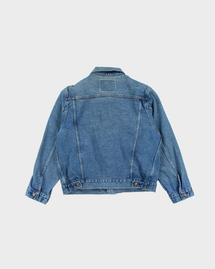 Vintage 90's Levi's Orange Tab Dark Wash Denim Jacket - L