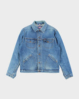 Vintage 80's GWG Snap Button Dark Wash Denim Jacket - L