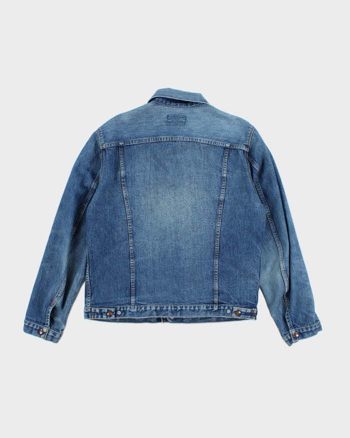 Vintage 80's GWG Snap Button Dark Wash Denim Jacket - L