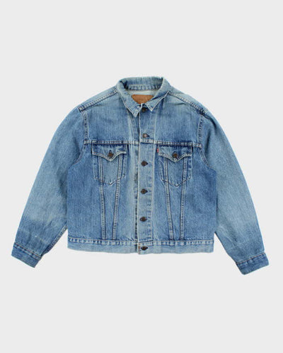 Vintage 90's Levi's Medium Wash Boxy Denim Jacket - L