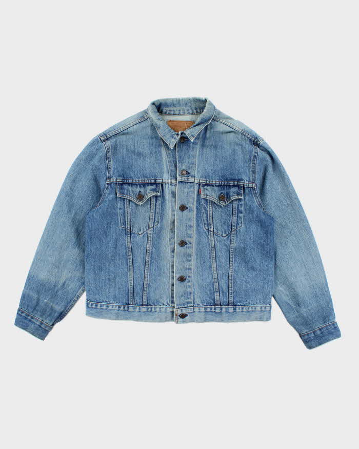 Vintage 90's Levi's Medium Wash Boxy Denim Jacket - L