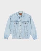 Vintage 2000's Levi's Ultra Light Wash Denim Jacket - XL