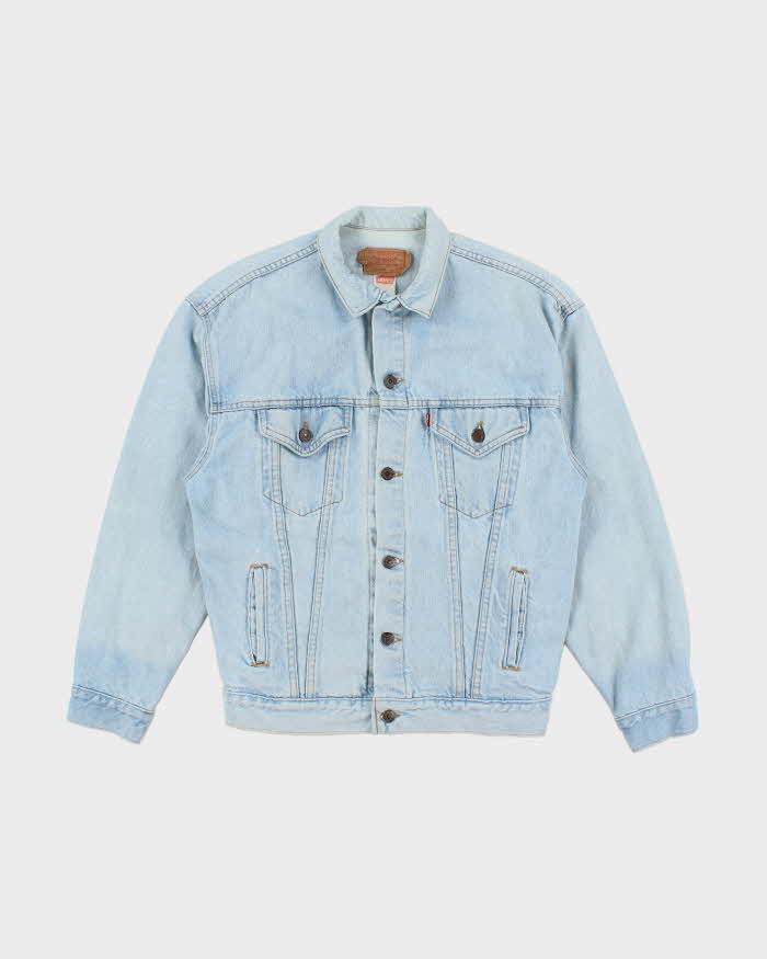 Vintage 2000's Levi's Ultra Light Wash Denim Jacket - XL