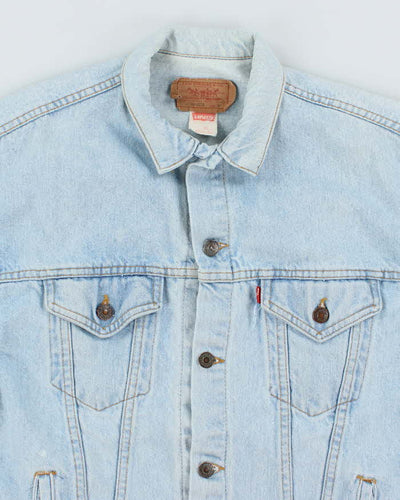 Vintage 2000's Levi's Ultra Light Wash Denim Jacket - XL