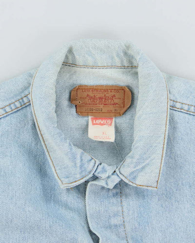 Vintage 2000's Levi's Ultra Light Wash Denim Jacket - XL
