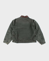 Vintage Carhartt Faded Green Lined Detroit Jacket - XL