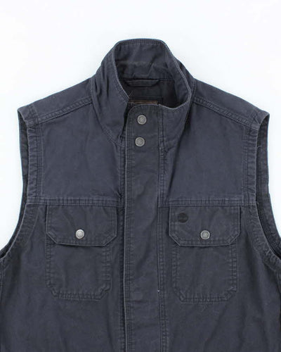 Vintage 2000's Timberland Multi-Pocketed Utility Gilet - S