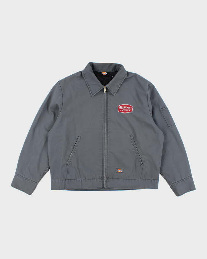 Vintage 2000's Dickies Insulated Zip Up Harrington Jacket - L