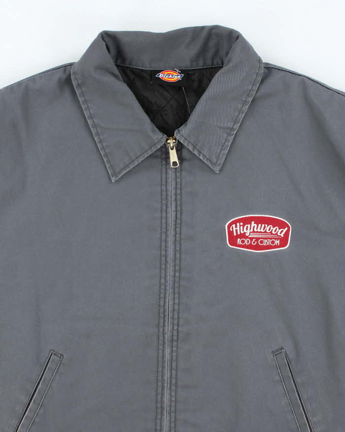 Vintage 2000's Dickies Insulated Zip Up Harrington Jacket - L