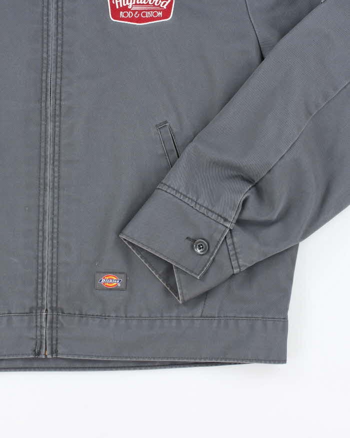 Vintage 2000's Dickies Insulated Zip Up Harrington Jacket - L