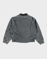 Vintage Carhartt Lined Green Faded Detroit Jacket - XL