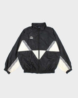 Vintage 90's Umbro Patterned Lightweight Windbreaker Jacket - L