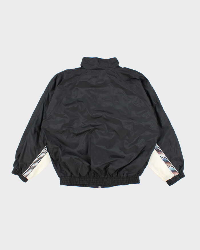 Vintage 90's Umbro Patterned Lightweight Windbreaker Jacket - L