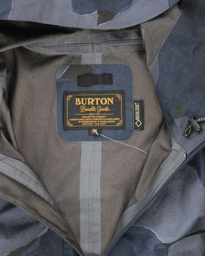 Vintage 2000's Burton Snowboards Patterned Anorak Jacket - M