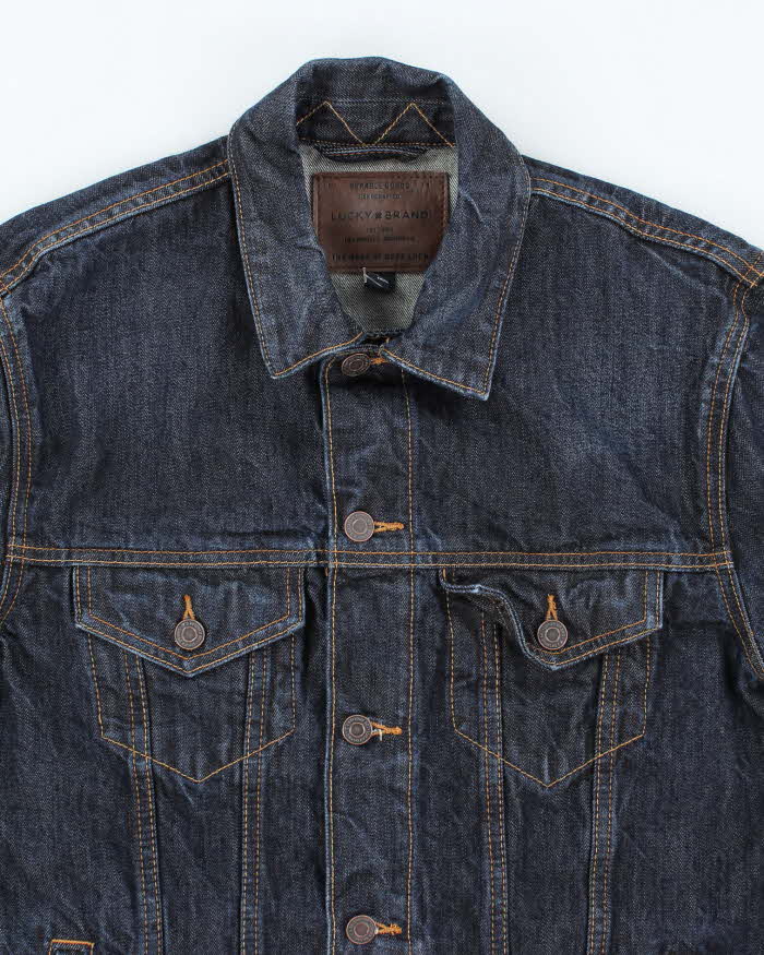 Lucky Brand Dark Wash Denim Jacket - L