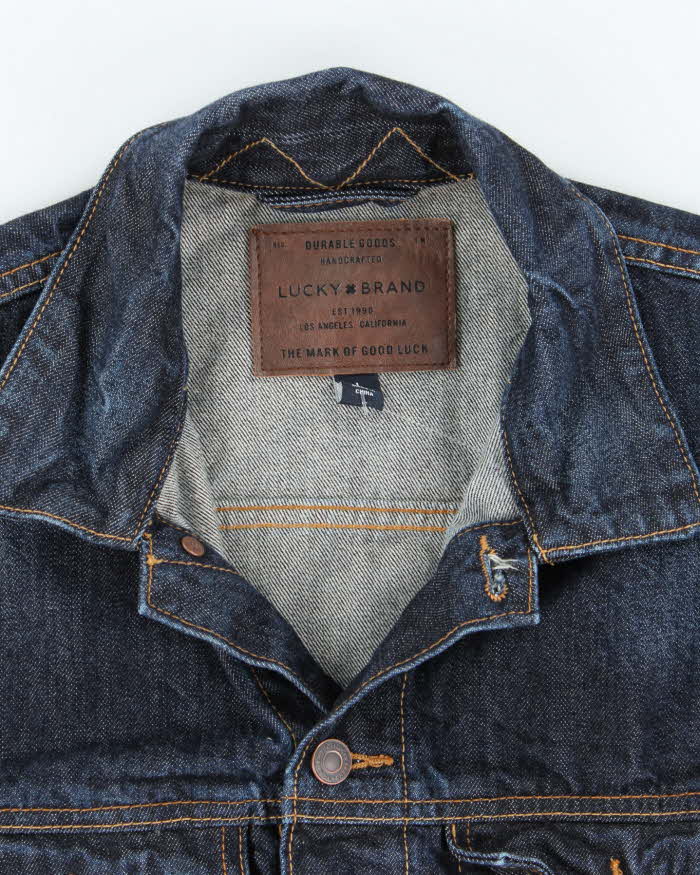 Lucky Brand Dark Wash Denim Jacket - L