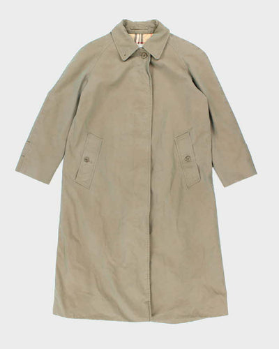 Vintage 80s Burberry Mac Trench Coat - S