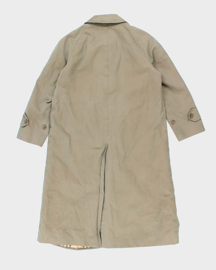 Vintage 80s Burberry Mac Trench Coat - S