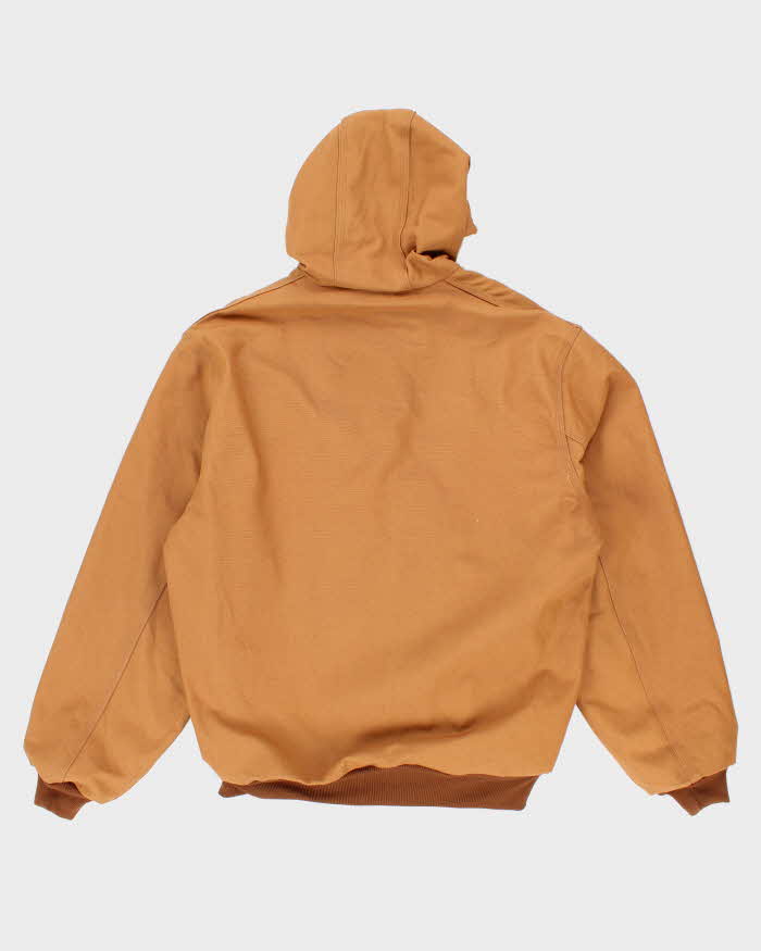 Vintage 2000's Carhartt Embroidered Hooded Active Jacket - M