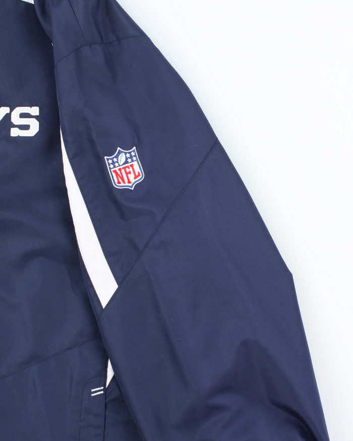 Vintage 2000's NFL Dallas Cowboys 1/4 Zip Windbreaker Jacket - XL