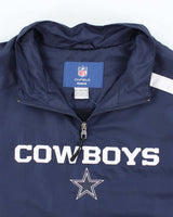 Vintage 2000's NFL Dallas Cowboys 1/4 Zip Windbreaker Jacket - XL