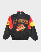 Vintage 2000's Starter Vancouver Canucks Embroidered Anorak Jacket - S