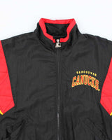 Vintage 2000's Starter Vancouver Canucks Embroidered Anorak Jacket - S