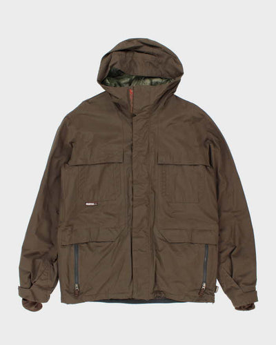 Vintage Y2K Burton Multi Pocketed Hooded Ski Jacket - L