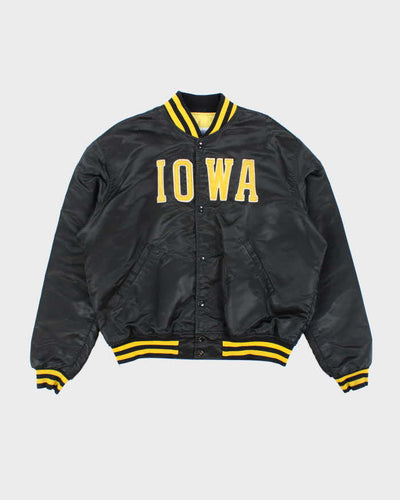 Vintage 90's Starter IOWA Spell Out Varsity Jacket - XL