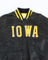 Vintage 90's Starter IOWA Spell Out Varsity Jacket - XL