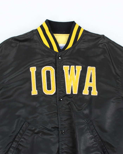 Vintage 90's Starter IOWA Spell Out Varsity Jacket - XL