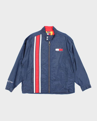 Vintage 90's Tommy Hilfiger Patched Logo Anorak Jacket - XL