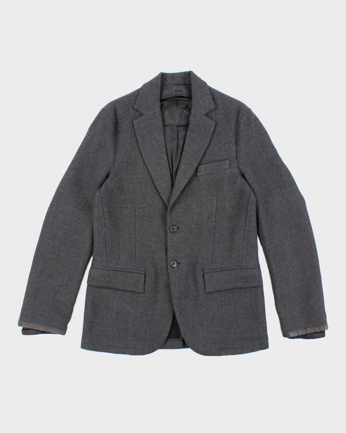 Vintage Prada Double Layered Wool Lined Blazer Jacket - L