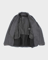 Vintage Prada Double Layered Wool Lined Blazer Jacket - L
