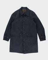 Vintage Coach Heavyweight Monogram Interior Overcoat - M