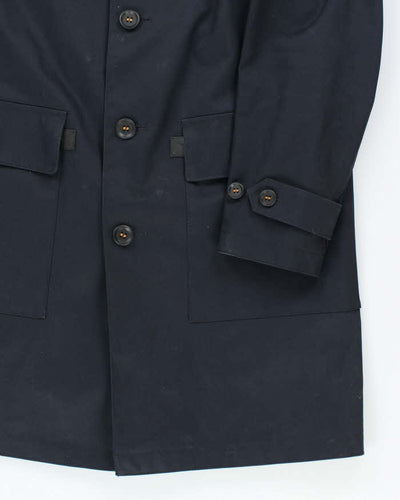 Vintage Coach Heavyweight Monogram Interior Overcoat - M