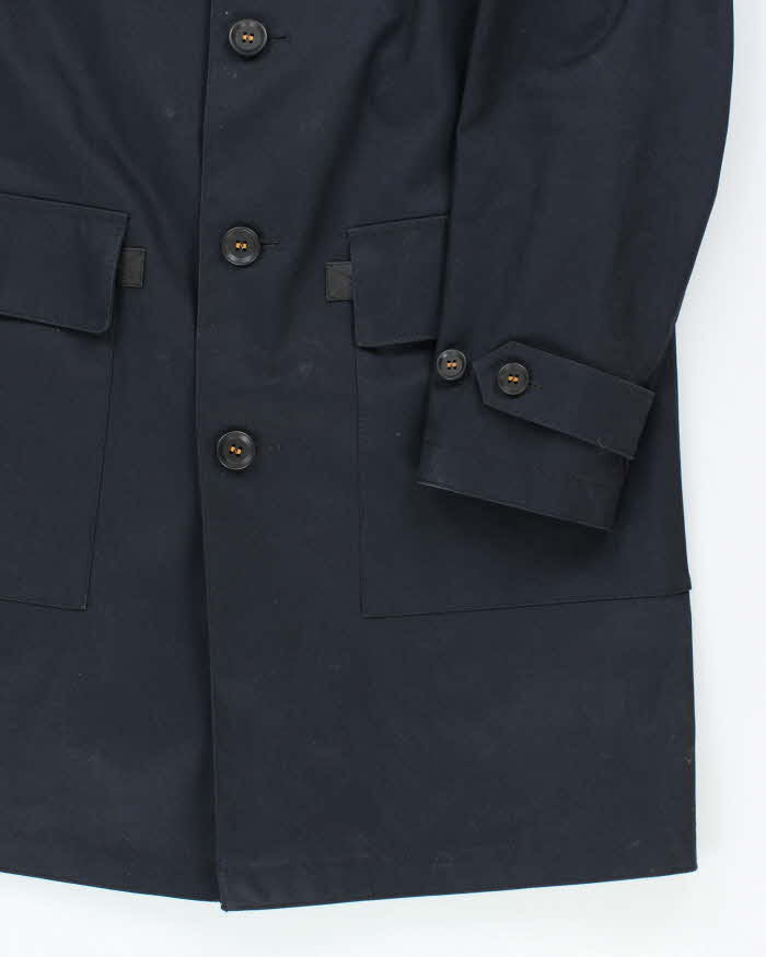 Vintage Coach Heavyweight Monogram Interior Overcoat - M
