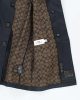 Vintage Coach Heavyweight Monogram Interior Overcoat - M