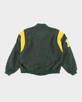 Vintage 90's Forest Hills Embroidered Varsity Jacket - XL