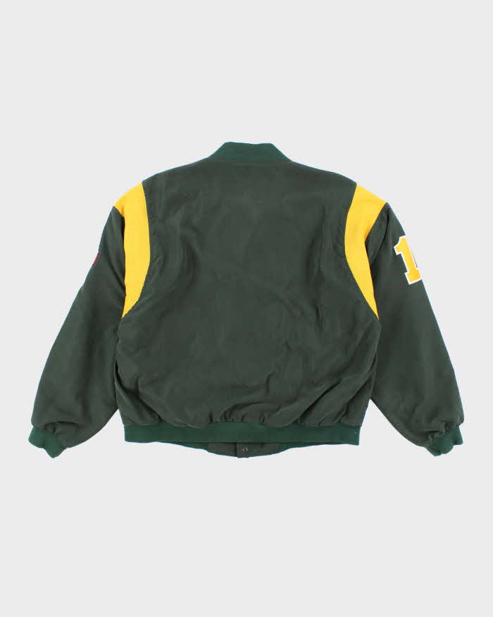 Vintage 90's Forest Hills Embroidered Varsity Jacket - XL