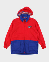 Vintage 90's Tommy Hilfiger Two Tone Anorak Jacket - S