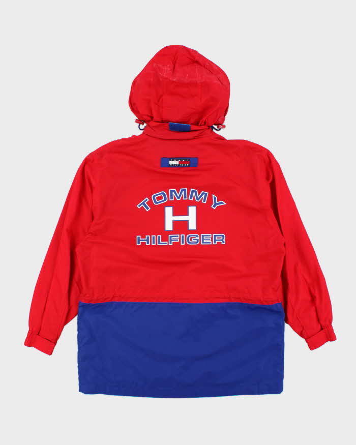 Vintage 90's Tommy Hilfiger Two Tone Anorak Jacket - S