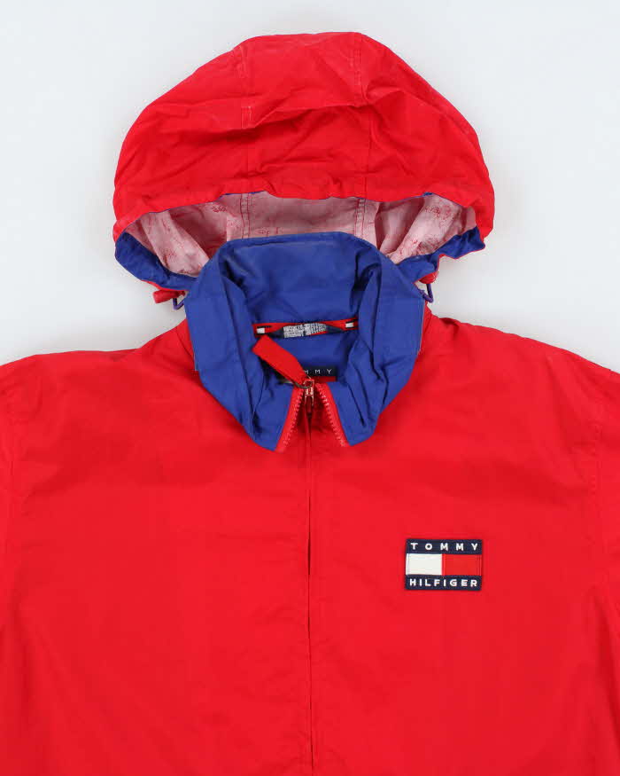 Vintage 90's Tommy Hilfiger Two Tone Anorak Jacket - S