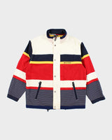 Vintage 90's Tommy Hilfiger Multi Patterned Sailing Jacket - XXL