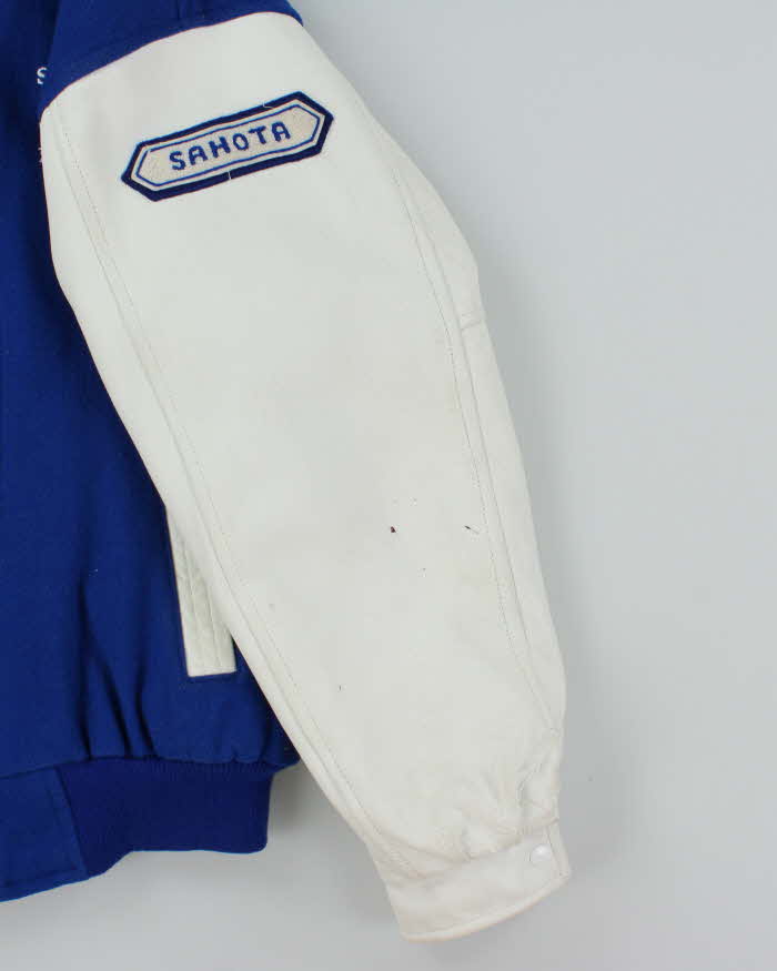 Vintage 90's Seahawks Football Heavyweight Embroidered Varsity Jacket - L