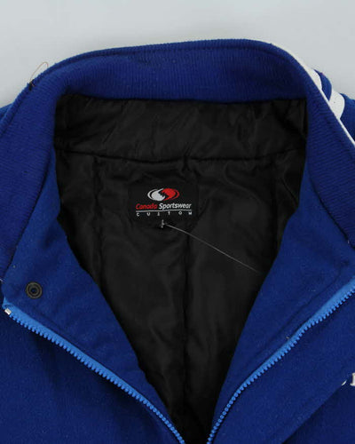 Vintage 90's Seahawks Football Heavyweight Embroidered Varsity Jacket - L