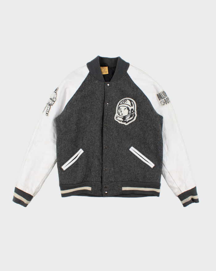 Vintage 2000's Billionaire Boys Clubs Embroidered Heavyweight Varsity Jacket - L