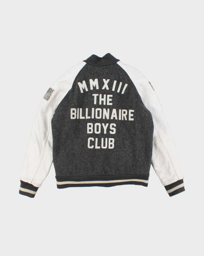 Vintage 2000's Billionaire Boys Clubs Embroidered Heavyweight Varsity Jacket - L