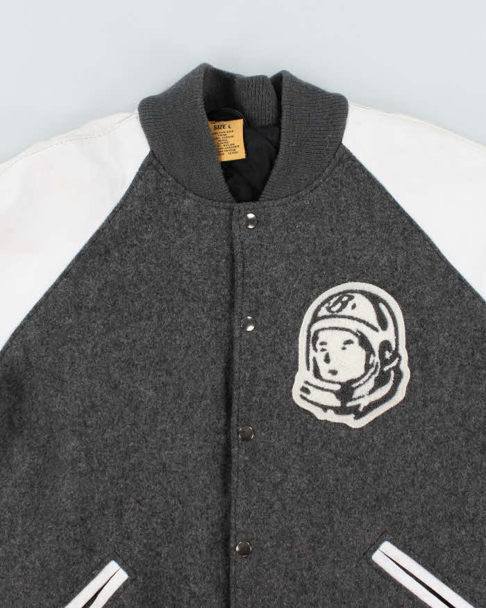 Vintage 2000's Billionaire Boys Clubs Embroidered Heavyweight Varsity Jacket - L