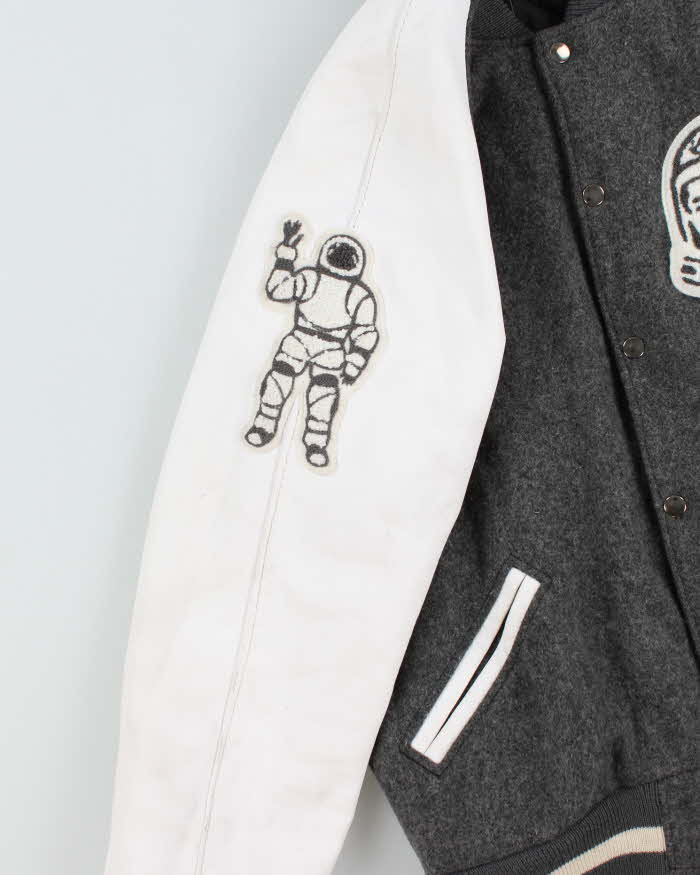 Vintage 2000's Billionaire Boys Clubs Embroidered Heavyweight Varsity Jacket - L